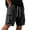 Black, variant on Mens Swim Trunks Elastic Waist With Cargo Pockets Sweat Wicking Fabric Baggy Fit Trendy Style Matte Finish Party Wear Pool Wear Brown M