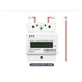 thumbnail image 6 of 50-60HZ LCD Single Phase 2 Wire 3 Wire Din-rail KWh Watt Hour Energy Meter ,User-Friendly, 6 of 9