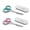 Green, Pink, variant on PAFASON Small Travel Cuticle Scissor Set, 2PC Multi-Purpose Curved and Straight Precision Tip Manicure Pedicure Beauty Grooming Tool for Nail Dry Skin,Stainless Steel, Premium Leather Cases