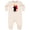 Natural Heather, variant on Inktastic Fireman 1st Birthday Baby Fleece Romper