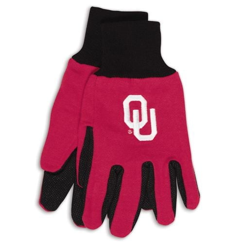 Oklahoma Sooners Official NCAA One Size Sport Utility Work Gloves by Wincraft by Wincraft