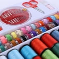 thumbnail image 4 of Enhebrer 100pcs 64 Rolls Camsillas para Roscar Máquina Y Bobinas Costura Con Cinta Tijera Medido Adhesiva Accesorios Rosca Acolchar Hilo Bordado, 4 of 9