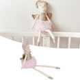 thumbnail image 4 of Linda Muñeca, Rosa/Bule 19.7 Pulgadas Muñeca de Felpa para Acompaña la Decretación de Muñecas y Hábitaciones para Niños de Todas las edades, 4 of 7