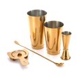 thumbnail image 1 of Barfly M37101GD 5-Piece Cocktail Shaker Set - Gold- Set, 1 of 1