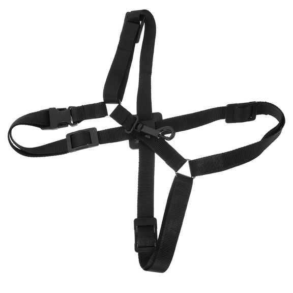 SEWOART Adjustable Black Saxophone Shoulder Strap Comfortable Fit for Most Saxophones and Wind Instruments