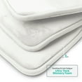 thumbnail image 7 of Bathroom Rugs, Non-slip Bathroom Floor Shower Carpet, 3 Piece Absorbent Memory Foam Bath Mat Set, 7 of 7