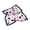 Red, variant on Premium Silk Feel Polka Dots Square Satin Scarf