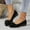 Black, variant on Orthopedic Shoes for Women 2026 Dressy Non Slip Slip on Mesh Sneakers Summer Work Comfy Closed Toe Arch Support Shoes (Khaki)