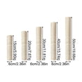thumbnail image 3 of Cat Scratching Post Replacement – White Linen Textured Durable Cat Scraper for Cat Tree, Catio & Enclosure Upgrade – 3.5" Diameter x 12" Height, 3 of 6