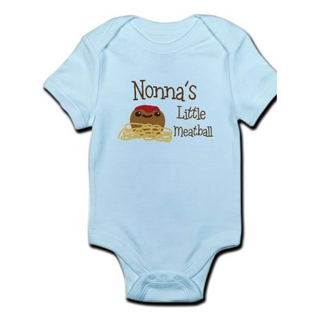 

CafePress - Nonna s Little Meatball Body Suit - Baby Light Bodysuit