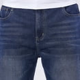 thumbnail image 6 of SAWOBUUN Mens Wide Leg Jeans Casual Relaxed Loose Fit Stretch Denim Pants, 6 of 7