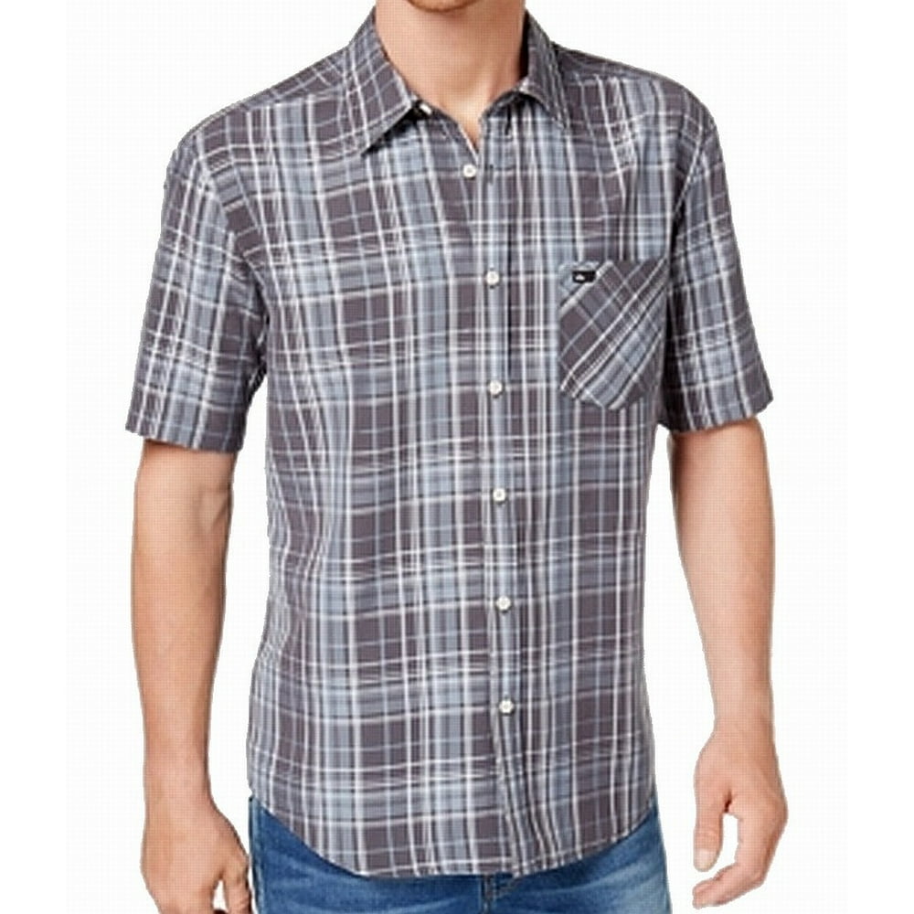 quiksilver button downs