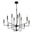 thumbnail image 4 of Avondale 12-Light Chandelier in Matte Black, 4 of 6