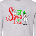 thumbnail image 4 of Inktastic Dear Santa I Can Explain Cute Snowman and Snowflakes Long Sleeve Youth T-Shirt, 4 of 5