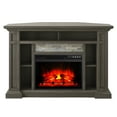 thumbnail image 3 of FESTIVO 50" Wide Corner Electric Fireplace TV Stand - Bworn, 3 of 6