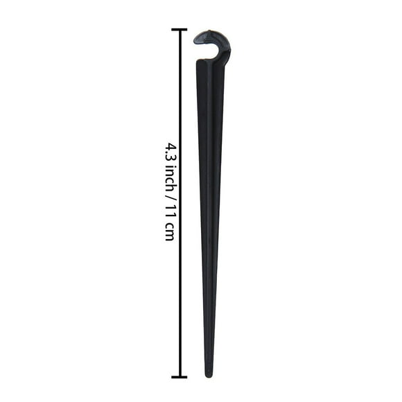 Herbs Gardens Irrigation Stakes Drip Irrigation Stakes Holder Vegetable Gardens Irrigation Tube Stakes 4/7mm Tubing Hose Holder Irrigation Drip Support Stakes