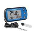 thumbnail image 3 of Monitor de temperatura digital impermeable del termómetro del refrigerador W/espalda magnética Feliz Sencillez, 3 of 5
