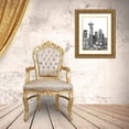 thumbnail image 3 of Wang, Melissa 15x18 Gold Ornate Wood Framed with Double Matting Museum Art Print Titled - BandW Us Cityscape-Seattle, 3 of 4