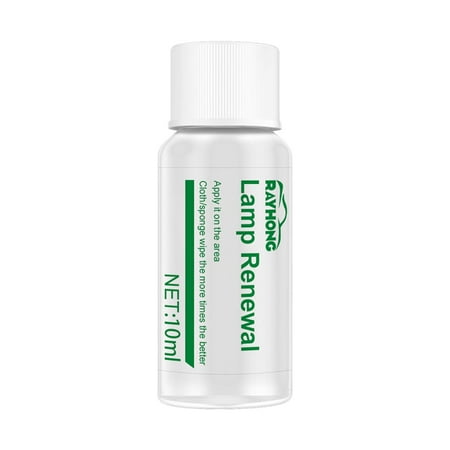Car Headlight Polishing Liquid Headlight Lens Restorer Auto Parts Hydrophobic Headlight Restorer and Protect for Lights 10ml