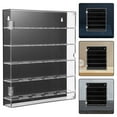thumbnail image 1 of TABLZONE Badge Display Box Acrylic Black with Modern Design for Home Office 1Pack, 1 of 7