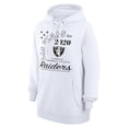 thumbnail image 2 of Unisex Starter  White Las Vegas Raiders Arch Team Fleece Pullover Hoodie, 2 of 3
