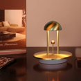 thumbnail image 1 of Tubicen Lampe de Table Sans Fil, Lampe à Batterie Rechargeable, Lampes de Chevet Portatives à DEL, Contrôle des Gestes avec Fonction Mémoire, Éclairage Nocturne d'Accent à Gradation Continue, Laiton, 1 of 7
