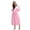 Pink, variant on Aompmsdx Women Hooded Bathrobe Lightweight Soft Plush Long Flannel Sleepwear Hooded Bathrobe Plush Long Robejackets