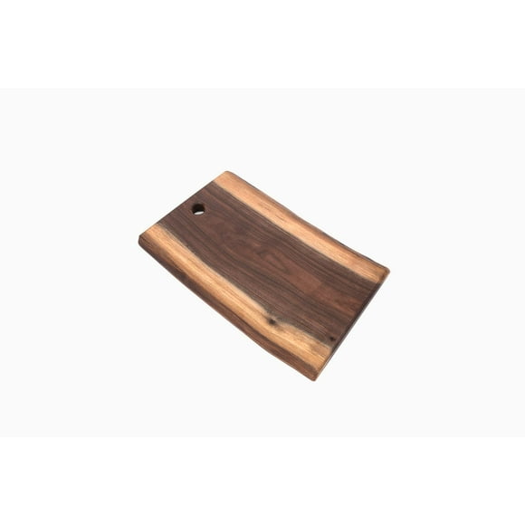 Live Edge Black Walnut Cutting Board, American Amish Handmade, Each Cutting Board is Unique, XXLarge Cutting Board 10" x 20"
