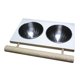 thumbnail image 2 of Comedero para pájaros, taza, soporte de percha de madera extraíble, comedero colgante, comedero para pájaros Doble ranura, 2 of 9