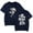 Navy, variant on Canserbero Merch T-shirt Retro Print Casual Short Sleeve Men And Women Fashion Street Wear