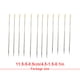 thumbnail image 4 of Billuyoard Agujas de coser a mano, cola dorada, colgante lateral, duraderas, clásicas, de doble agujero, como agujas, herramientas de costura con Artesanía Tipo 3, 4 of 6