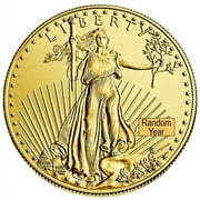 1/2 Oz American Gold Eagle Coin, Old Style (Dates Our Choice)