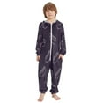 thumbnail image 2 of Vzayyk 4T-14Y Size Aviliable Cozy One-Piece Footless Sleeper Pajama Seamless Pattern Of Hot Dogs, 2 of 8