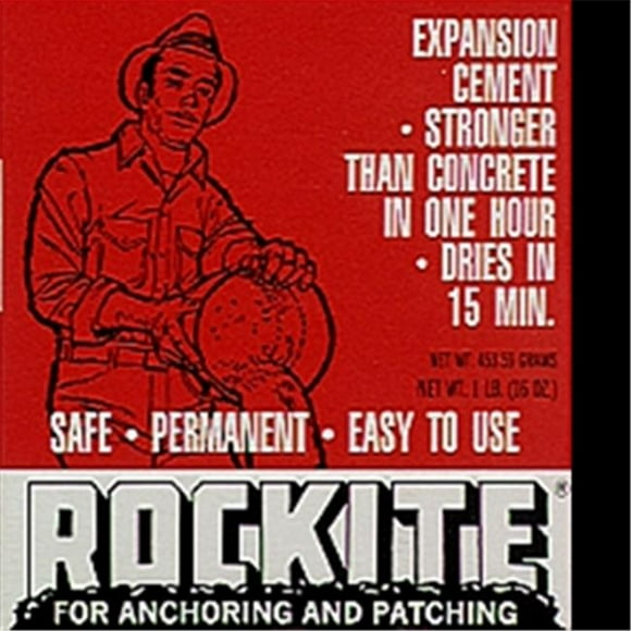 Hartline Products 10001 1 Lb Rockite Ancrage Rapiécage Expansion Ciment