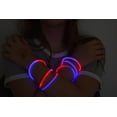 thumbnail image 4 of DirectGlow 200ct Bicolor Blue/Red Glow Stick Bracelets Glow in The Dark Party Favors, 4 of 8