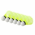 thumbnail image 5 of New Indoor Stable Sports Plastic Badminton Training Balls Badminton Shuttlecocks Nylon Badminton YELLOW 6PCS, 5 of 8