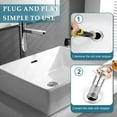 thumbnail image 2 of Kouglh Drain, Stainless Steel Floor Drain Filter Bathroom, Sink Stopper Pop Up Drain Plug Filter, Bathtub Drain Hair Catcher, with Removable Filter Basket (4Pcs), 2 of 8