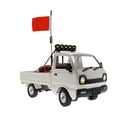 thumbnail image 4 of Cubo trasero Roll Cage Rack Bewildely para Coche 1:10 con estante rojo bandera roja, 4 of 6