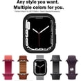 thumbnail image 5 of KOMI Compatible with Apple Watch Bumper Case 42mm Series 3 2 Soft Flexible TPU Thin Lightweight Protective Cover for iWatch [NO Front Screen Protector], 5 of 5