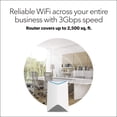 thumbnail image 5 of NETGEAR Orbi Pro Tri-Band WiFi Router for Business with 3Gbps speed (SRR60) | 1 router covers up to 2,500 sq. ft. | Expandable as your business grows | Insight Cloud Management, 5 of 13