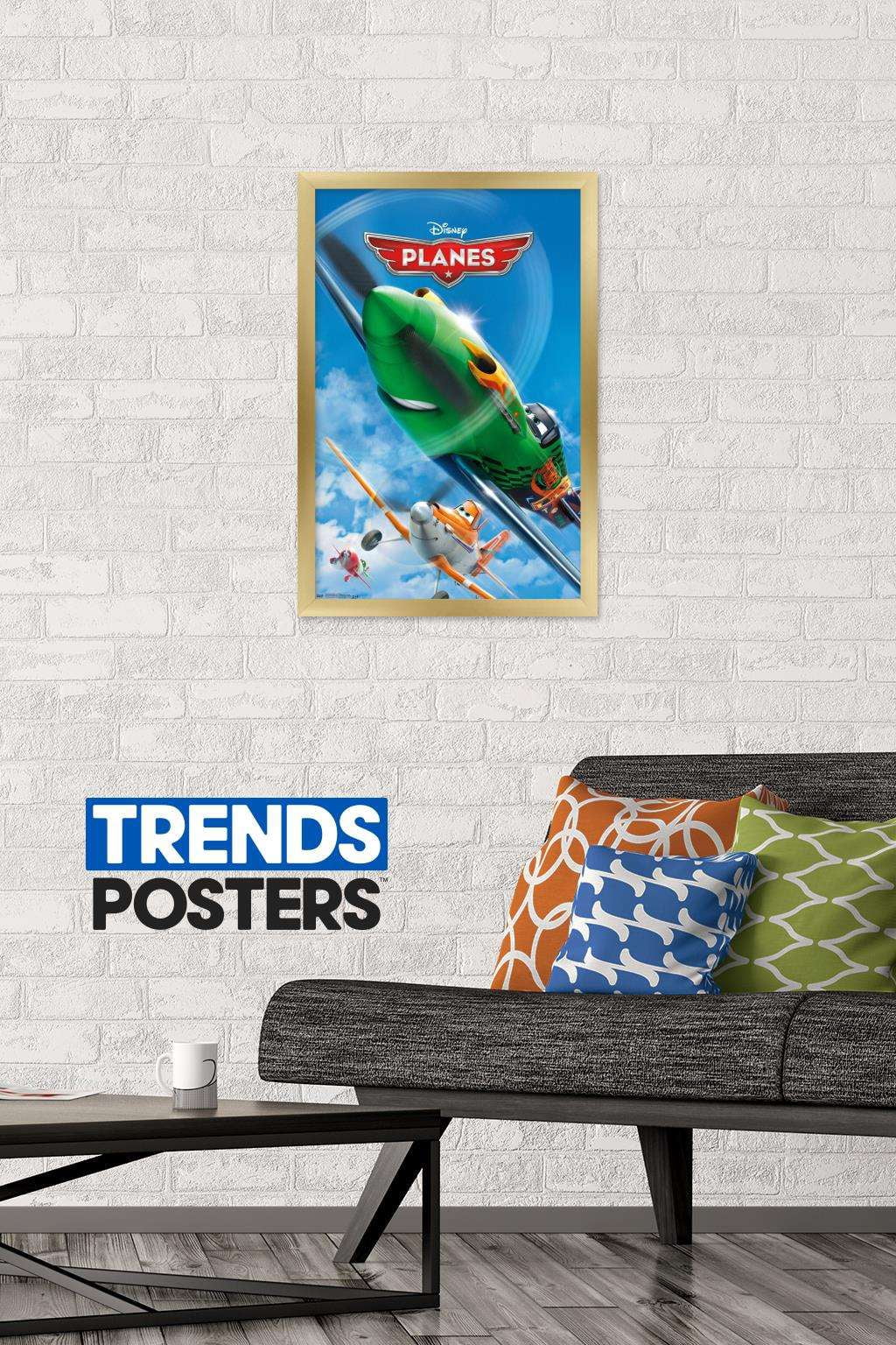 Disney Planes - One Sheet Wall Poster, 14.725" x 22.375", Framed