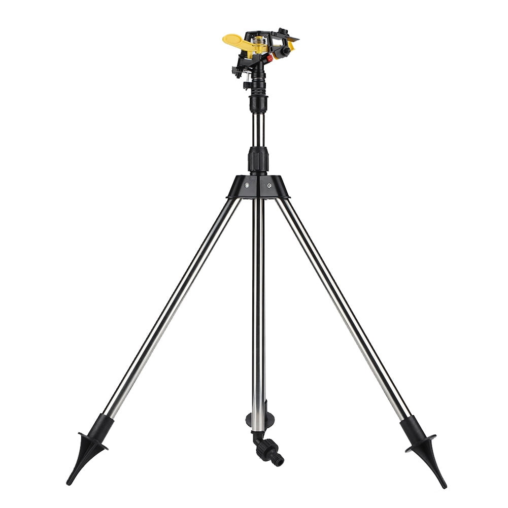 Easy To Use Tripod Water Irrigation Tool, Sprinkler Auto System Irrigation, Courtyard For