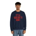 thumbnail image 5 of Bowling Bowl Sweatshirt Gifts Crew Neck Shirt Long Sleeve Unisex, 5 of 7