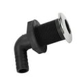 thumbnail image 1 of BOAT THRU HULL FITTINGS HOSE NYLON THROUGH HULL FOR BOAT TRANSOMS YACHT, 1 of 7