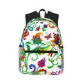 thumbnail image 1 of Disketp Paisley Mochila Ligera Clásica con Múltiples Bolsillos, Mochila Casual para Hombre y Mujer, Ideal para Escuela, Trabajo y Viajes, 1 of 6