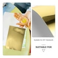 thumbnail image 2 of 10 hojas de cartulina de espejo dorado, papel metálico brillante, tamaño A4, hojas de papel de aluminio, cartulina de papel para impresora, para hacer tarjetas, proyectos de bricolaje, manualidades, d, 2 of 5