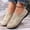 Khaki, variant on Plus Size Wide Width Shallow Cut Women's All Occasion Casual Shoes Comfortable Daily Wear Spring Summer Blue 6