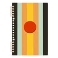 thumbnail image 7 of FORMRS 1-Subject Spiral Notebook 8" x 5" College Ruled 60 Refillable Sheet A5 Hard Cover, 2 Pack, Stripes and Circle, 7 of 7