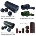 thumbnail image 1 of destyer Round Foam Roller Balance Training Yoga Column for Waist Stretching Workout 15cmx60cm, 1 of 9