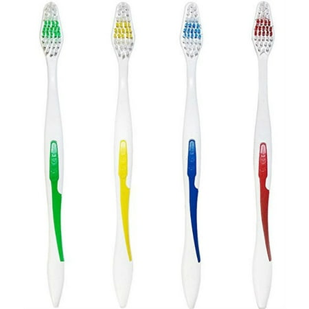 50 Pack Toothbrush Standard Classic Medium Soft Individually wrapped Wholesale (Best Manual Toothbrush On The Market)